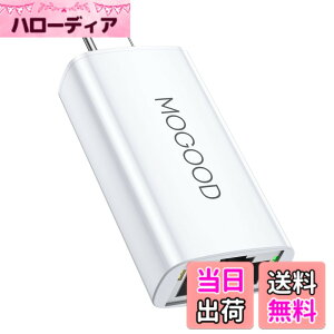 �y���������zMOGOOD LAN�ϊ��A�_�v�^�[ Type C to RJ45 1000Mbps Type-C LAN �l�b�g���[�N�A�_�v�^ �M�K�r�b�g�C�[�T�l�b�g �m�[�g�p�\�R���AMacBook�ASurface XPS�AWindows�ALinux�AMacOS�ȂǂɑΉ�