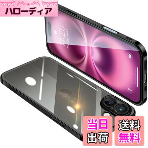 �y���������zONETIAOLONG iPhone16 Plus �p �P�[�X �N���A �A�C�t�H��16Plus �J�o�[ ���� �X�}�z�P�[�X �S�ʕی� �ϏՌ� �y�� ���b�L���H TPU ���^ �X�g���b�v�z�[���t�� ����~�� �����h�~ 6.7�C���`�i