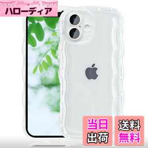 �y���������zJOOBOY �X�}�z�P�[�X �Ή� iPhone 16 Plus �P�[�X �N���A ���� ���� ������� �ϏՌ� �\�t�g tpu �E�F�[�u �g��G�b�W �X�g���b�v�� �y�� ���^ �Ή� �����ӂ���16 �v���X �g�уJ�o�[ (16