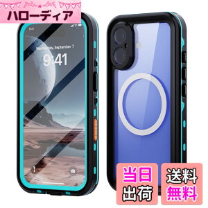 �y���������ziPhone 16 Plus �P�[�X ���S�h�� Magsafe�Ή� �X�g���b�v�t�� �h���P�[�X �J�o�[ �N���A ���� �A�C�t�H��16 �v���X�S�ʃJ�o�[ ��� �ϏՌ� ���ʃP�[�X �t����ʕی� �A�E�g�h�A,�u���[