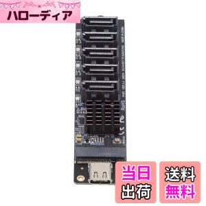 �y���������zNFHK 10Gbps USB-C Type-C to NGFF Key B+M SATA 6Gbps 5 Ports Adapter Converter PM Port Multiplier Selector JMB575 JMS580