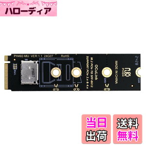 �y���������zXiwai PCI-E4.0 2280mm M.2 M-Key ���� Oculink SFF-8612 SFF-8611 �ւ̃R���o�[�^�[�����z�X�g�A�_�v�^�[�ANVME U.2 SSD eGPU �p