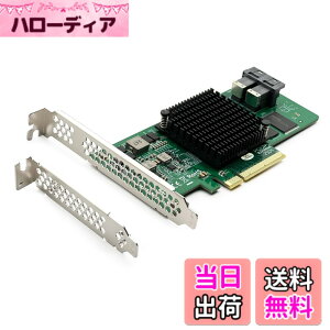 �y���������z10Gtek 12G ���� PCI Express SAS/SATA HBA Raid �R���g���[�� �J�[�h�ABroadcom SAS 3008�A9300-8I�����ARaid 0/1/1E/10 ���T�|�[�g