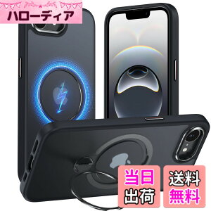 �y���������zFadkzyxr iPhone 16e / iPhone 17e �p �P�[�X MagSafe�Ή� �����O360°��]�X�^���h�@�\ �c�����Ή� ������ ���΂ݖh�~ ���C�����X�[�d ��phone16e / ��phone17e �X�}�z�P�[�X �����Y�ی� �w��h�~ 