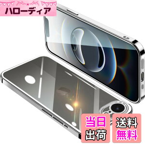 �y���������zONETIAOLONG iPhone17e / 16e �p �P�[�X �N���A �A�C�t�H��17e �J�o�[ ���� �X�}�z�P�[�X �ϏՌ� �y�� ���b�L���H TPU ���^ �X�g���b�v�z�[���t�� ����~�� �����h�~ 6.1�C���`�i�V���o�[�j