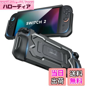 �y���������zJSAUX �X�C�b�`2 �Ή��ی�P�[�X Nintendo Switch 2�Ή��J�o�[�b����͌^�O���b�v�f�U�C���ŊȒP���E�bTPU�f�ށE�l�ԍH�w����₷���E�����h�~�E�Ռ��z���E�g�ѕ֗��J�o�[�b�u���b