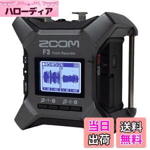 �y���������zZOOM F3 32bit�t���[�g�^�� �t�B�[���h���R�[�_�[ �����^ �y�������K�i���[�J�[3�N�z2�n��XLR���� ���x�������s�v�Ŏ��s�[�� �f������/���P�B�e
