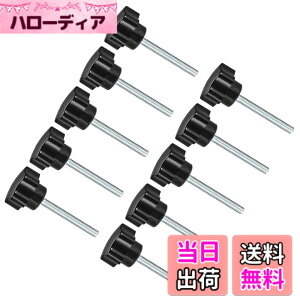 �y���������zCoCud �X�^�[�N�����v�m�u M5 x 45 mm�I�X�l�W 24 mm�w�b�h �v���X�`�b�N �T���X�N�����[�O���b�v�n���h�m�u�˂��{���g �u���b�N �p�r:���Ջ@�B�p 10����