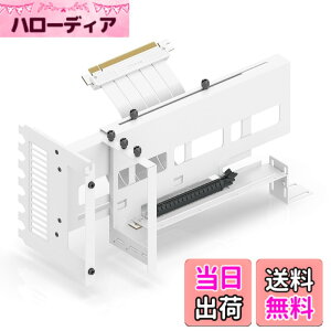 �y���������zEZDIY-FAB ���� PCIe4.0 GPU�u���P�b�g �����O���t�B�b�N�J�[�h�z���_�[ PCIe 4.0 X16 Gen4 �������C�U�[�P�[�u���t�� 90�x���p17cm