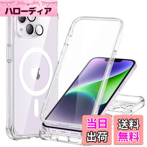 �y���������zESR ��phone14 �P�[�X �Z�b�g 1�Z�b�g�ʃ����Y�ی�t�B���� iPhone14 �P�[�X MagSafe�݊��X�}�z�P�[�X�Ή� �S�ʕی�^�C�v�R�p�K�i�ی�� �Ϗ��� Armor�V���[�Y �N���A