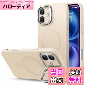 �y���������z�y�f�U�C����܃V���[�Y�I�zESR iPhone 16 Plus �P�[�X �X�^���h�t�� iphone16plus ��p MagSafe �Ή� �R�p�K�i�ی� ��phone16plus�P�[�X �J�����B��X�^���h���� ���p�x���߉\ iphone16�v���X