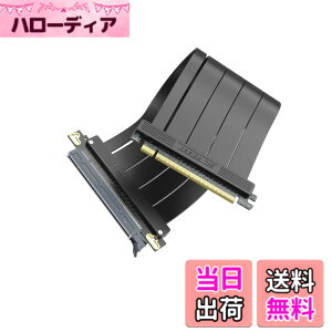 �y���������zEZDIY-FAB PCIe 5.0 x16 ���C�U�[�P�[�u�� 30cm 180�x 128GB/s �������]�� RTX 50/40�V���[�Y�ERX 9000/7000�Ή� GPU�����}�E���g PCIe 4.0/3.0���ʌ݊� PCIe�����P�[�u�� �X�g���[�g�R�l�N�^ - �u���b
