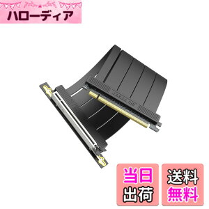 �y���������zEZDIY-FAB PCIe 5.0 x16 ���C�U�[�P�[�u�� 20cm 90�x 128GB/s �������]�� RTX 50/40�ERX 9000/7000 �Ή� GPU�����}�E���g�u���P�b�g PCIe 4.0/3.0 ���ʌ݊� PCIe�����P�[�u�� ���C�g�A���O���R�l�N�^ - 