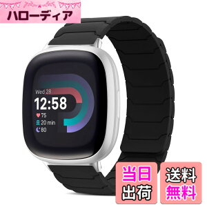 �y���������z[CiimWaa] �o���h Fitbit Versa 4/Fitbit Versa 3/Sense 2/Sense �Ή� ���C �V���R�� �o���h �X�}�[�g�E�H�b�` ���v�x���g ���͂Ȏ��C �����^ �H��v��Ȃ� �j�����p ���K�� ���i�K���� �h�� 