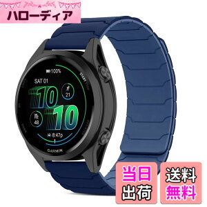 �y���������z[CiimWaa] 20mm �o���h for �K�[�~�� Garmin Forerunner 70/ 170/170 Music/Approach J1/S50/Garmin Vivoactive 6/5 �p �V���R�� ���v�o���h ���͂Ȏ��C �X�}�[�g�E�H�b�`���� �}�O�l�b�g ���v�x���g �����^ 