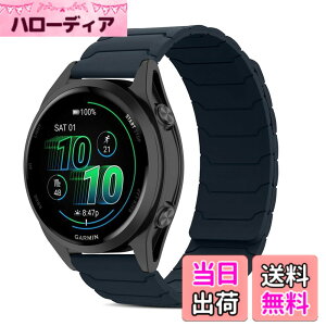 �y���������z[CiimWaa] 20mm �o���h for �K�[�~�� Garmin Forerunner 70/ 170/170 Music/Approach J1/S50/Garmin Vivoactive 6/5 �p �V���R�� ���v�o���h ���͂Ȏ��C �X�}�[�g�E�H�b�`���� �}�O�l�b�g ���v�x���g �����^ 
