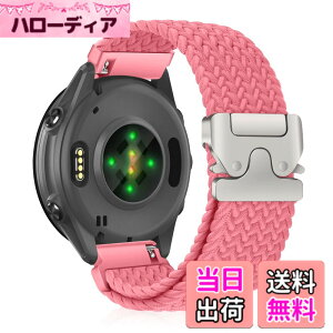 �y���������z[CiimWaa] 22mm �o���h for Garmin(�K�[�~��) Venu 4/3 45mm/vivoactive 4/Venu 2 �p �����o���h �҂ݍ��� ���v�x���g �N�C�b�N�����[�X ���v�o���h �_�炩�� �ʋC�� �����p�x���g Garmin Forerunner 265/