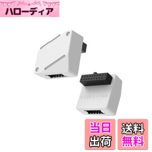 �y���������zEZDIY-FAB USB3.2 Gen1 19�s�� - Type-E L�^ 90�x ���p�A�_�v�^�[ ���w�b�_�[ �����ϊ� �}�U�[�{�[�h�p USB 3.0�t�����g�p�l�� Type-C�ϊ� ���z�� �ȃX�y�[�X ���h�~ �W���^�C�v �� - 1�p�b�N