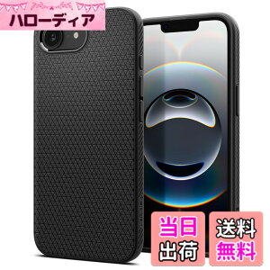 �y���������zSpigen �y�n��19�N�̋Z�p�́z iPhone 17e / 16e �P�[�X �ČRMIL�K�i �X�g���b�v�z�[�� �}�b�g TPU �o���p�[ �ϏՌ� ���L�b�h�E�G�A ACS09161 (�}�b�g�E�u���b�N)