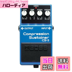 �y���������zBOSS �{�X �R���v���b�V�����E�T�X�e�B�i�[ Compression Sustainer CS-3(T) �F�F��,��