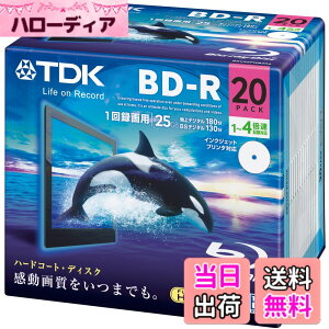 �y���������zTDK �^��p�u���[���C�f�B�X�N BD-R 25GB 1-4�{���Ή� �z���C�g���C�h�v�����^�u�� 11������(10+1��) 5mm�P�[�X BRV25PWB11SP parent �F�F�z���C�g�A�T�C�Y�F20��