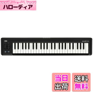 �y���������zKORG ��� USB MIDI�L�[�{�[�h microKEY �F�F�u���b�N�A�T�C�Y�F49����
