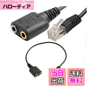 �y���������z�y�֗��ȕϊ��P�[�u����40 by WYVERN AUDIO �z RJ9 4P4C �d�b���v���O ���w�b�h�z�����}�C�N���z�P�[�u��/�A�_�v�^�[ �w�b�h�Z�b�g�iAvaya 1600 9600 SNOM Yealink Phones�j���� ��25cm �T�C�Y�F��