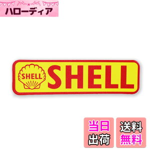 �y���������z�X�e�b�J�[#080 SHELL (11x3cm) / �V�F�� �o�i�[ �A�����J���G�� �F�F���b�h�A�T�C�Y�FW11xH3cm