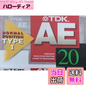 �y���������zTDK �J�Z�b�g�e�[�v AE 20�� �m�[�}��/TYPE1 �F�F���b�h