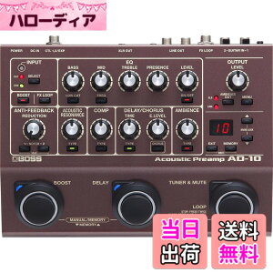 �y���������zBOSS/AD-10 Acoustic Preamp �{�X �A�R�[�X�e�B�b�N�v���A���v