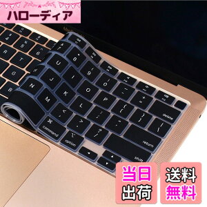 �y���������zMasiBloom �V���R�[���L�[�{�[�h�J�o�[�X�L�� MacBook Air 13�C���`�p Apple M1�`�b�v���f�� A2337 Air 13�C���` 2020�N11������ Touch ID �č��Ń\�t�g�^�b�`�A�N�Z�T���[�v�� �F�F�u���b�N�A