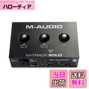 �y���������zM-AUDIO M-Track Duo HD �I�[�f�B�I�C���^�[�t�F�C�X USB-C�Ή� 24bit�E192kHz 2�C��2�A�E�g(XLR/TRS�Ή�) ���R�[�f�B���O�E�z�M�E�|�b�h�L���X�g�Ή� �\�t�g�E�F�A�X�C�[�g�t�� �T�C�Y�F48kHz