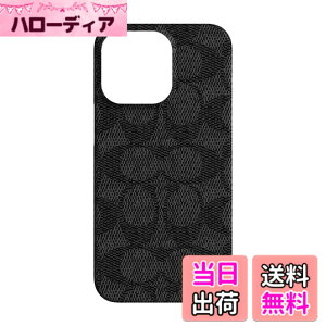 �y���������zCOACH (�R�[�`) iPhone13 Pro ��p �A�C�t�H�� 13 �v�� �X�}�[�g�t�H���P�[�X �X�}�z�P�[�X Slim Wrap Case (BLACK) [���s�A���i] �F�F�u���b�N
