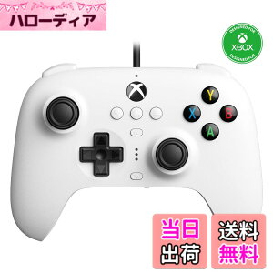 �y���������z8Bitdo Ultimate Xbox�V���[�YX�AXbox�V���[�YS�AXbox One�AWindows 10�A�����Windows11�p�̗L���R���g���[���[ -�������C�Z���X �F�FWhite