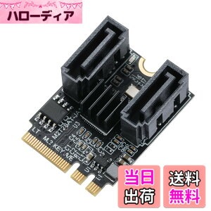 �y���������zMzhou M.2�L�[A+E����f���A��SATA�A�_�v�^�J�[�h��-Windows 10/8/7�����Linux�p��2�|�[�gSATA�i6 Gbps�j�g��-2�{��SATA�P�[�u����M.2�l�W���܂�-PC�A�m�[�g�p�\�R���A�~�jPC�p��NVMe/PCie SSD��