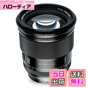 �y���������zVILTROX AF 75mm F1.2 XF/Z/E �P�œ_���]�������Y �T�C�Y�FAF 75mm F1.2 XF