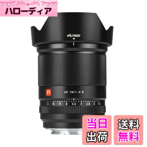 �y���������zViltrox AF �P�œ_�����Y �\�j�[E�}�E���g �F�F�u���b�N�A�T�C�Y�FAF 13mmF1.4