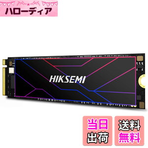 �y���������zHIKSEMI NVMe SSD PCIe Gen 4x4 PS5�m�F�ς� ���M�V�[�g�t�� M.2 Type 2280 ���� SSD 3D TLC �������K�i �T�C�Y�F4TB