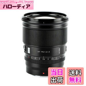 �y���������zVILTROX AF 75mm F1.2 XF/Z/E �P�œ_���]�������Y �T�C�Y�FAF 75mm F1.2 Z