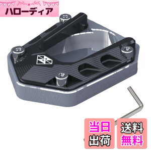 �y���������zENN LLC �o�C�N�p �T�C�h�X�^���h �v���[�g ZX-25R/NINJA250/NINJA400/Z250/Z400�Ή� �F�F�u���b�N