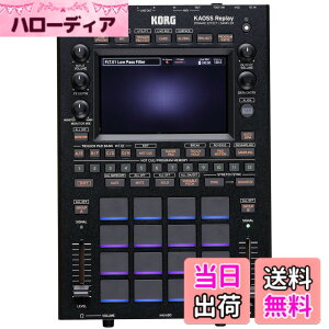 �y���������zKORG �R���O �I�[���C�������EDJ�p�t�H�[�}���X�E�c�[�� KAOSS Replay DJ�p�G�t�F�N�^�[/�T���v���[ �F�F�u���b�N