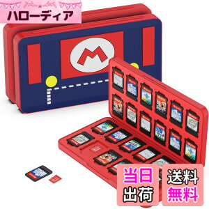 �y���������zGeeRic 24�� �Q�[���J�[�h ���[�{�b�N�X �X�C�b�` �Ή� �\�t�g�P�[�X 24��Micro SD �������[�J�[�h ���[�� Switch/Switch Lite/Switch OLED ���f���Ή� �R���p�N�g ���^ �y�� �h�o �����^ ����