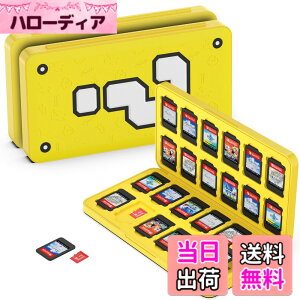 �y���������zGeeRic 24�� �Q�[���J�[�h ���[�{�b�N�X �X�C�b�` �Ή� �\�t�g�P�[�X 24��Micro SD �������[�J�[�h ���[�� Switch/Switch Lite/Switch OLED ���f���Ή� �R���p�N�g ���^ �y�� �h�o �����^ ����