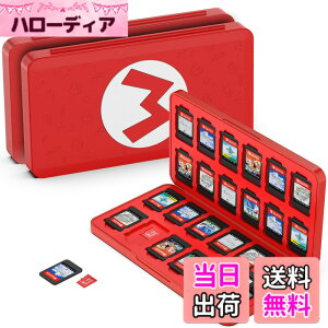 �y���������zGeeRic 24�� �Q�[���J�[�h ���[�{�b�N�X �X�C�b�` �Ή� �\�t�g�P�[�X 24��Micro SD �������[�J�[�h ���[�� Switch/Switch Lite/Switch OLED ���f���Ή� �R���p�N�g ���^ �y�� �h�o �����^ ����