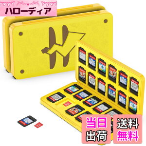 �y���������zGeeRic 24�� �Q�[���J�[�h ���[�{�b�N�X �X�C�b�` �Ή� �\�t�g�P�[�X 24��Micro SD �������[�J�[�h ���[�� Switch/Switch Lite/Switch OLED ���f���Ή� �R���p�N�g ���^ �y�� �h�o �����^ ����