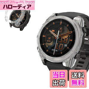 �y���������zFor �K�[�~�� Garmin Fenix 8 Sapphire AMOLED 51mm �p �P�[�X �J�o�[�yKONXISA�z�X�}�[�g�E�H�b�` �P�[�X+�t�B���� ��̌^�iPC�P�[�X+�����K���X�t�j���E�ȒP �����ߗ� �C�菝�h�~ �Ռ��z�� 