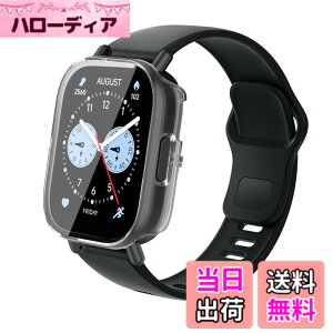 �y���������zFor Redmi Watch 5 Lite �p �P�[�X �J�o�[�yKONXISA�z�X�}�[�g�E�H�b�` �P�[�X+�t�B���� ��̌^�iPC�P�[�X+�����K���X�t�j���E�ȒP �����ߗ� �C�菝�h�~ �Ռ��z�� �����[�d�\ �S�ʕی�