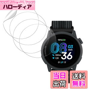 �y���������z�y4���Z�b�g�zCOROS Pace 4 �X�}�[�g�E�H�b�` 1.2�C���`�ی�t�B���� �X�}�[�g�E�H�b�` �t�B�����yHUKWIMO�z �ی�t�B���� 3D�S�ʕی� �w��h�~ ���ɋ��� HD�����ߗ� �C�A�[�� �ɔ� ��