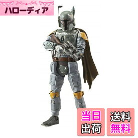 【送料無料】BANDAI SPIRITS(バンダイ スピリッツ) スター・ウォーズ 1/12スケール ボバ・フェット 色分け済みプラモデル 色：マルチカラー、サイズ：29.8 cm x 6.8 cm x 18.9 cm