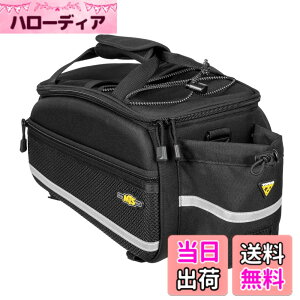 �y���������zTopeak MTS TrunkBag EX 2.0 �h���T�C�N���g�����N�o�b�O �g���\�ȃp�j�G�T�C�h�A�X�g���b�v�t�����b�N�Ɏ��t���A�u���b�N �F�F�u���b�N///�z���C�g�A�T�C�Y�F35 x 21 x 19 cm